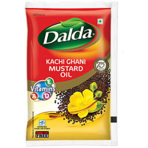 Dalda Kachi Ghani Mustard Oil - 750 g (Pouch)